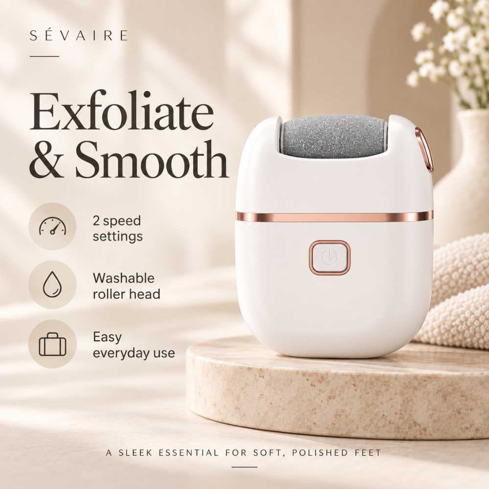 SÉVAIRE SmoothStep™ Portable Foot File